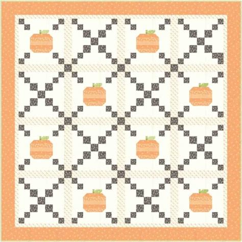 Pumpkin Patch Quilt Pattern | New - A Quilting Life