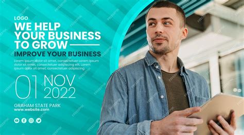 Free Vector Gradient Business Banner Template