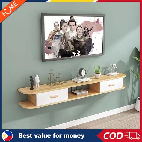 Wall Mounted TV Cabinet Combination Wall Mounted TV Cabinet Set Top Box ...