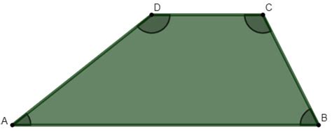 Trapézio propriedades área perímetro exemplos Brasil Escola