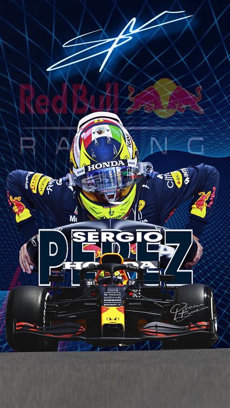 Checo Perez Red Formula1 Red Bull F1 Red Bull Racing HD Phone