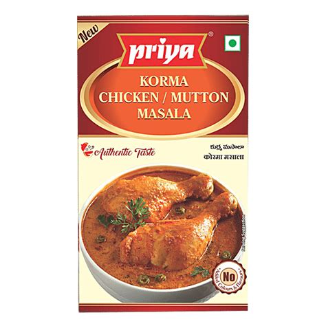 Buy Priya Korma Chicken Mutton Masala Online At Best Price Of Rs