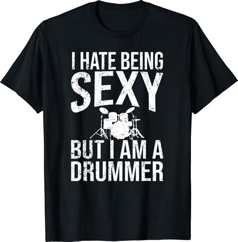 Funny Drumming Musician Drum Kit Drummer T Shirt Uk Clothing
