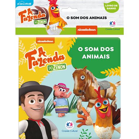 Livro A Fazenda Do Zenon O Som Dos Animais Shopee Brasil