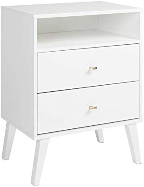 Prepac Mid Century Modern Nightstand Atelier Yuwaciaojp