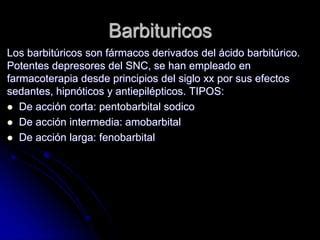 Hipnoticos Y Ansioliticos Ppt