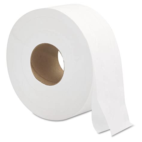 General Supply Jumbo Roll Toilet Paper Ply White Carton