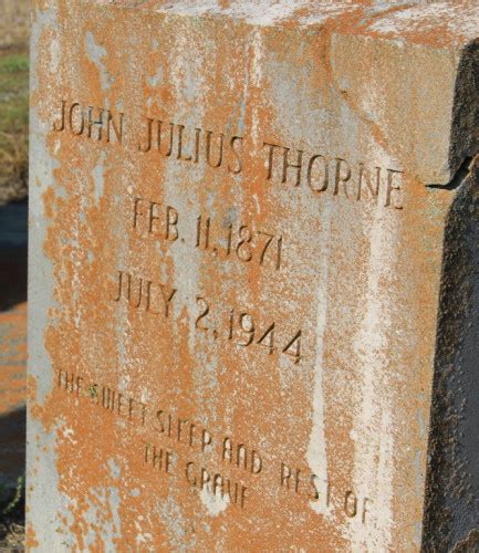 John Julius Thorne 1871 1944 Find A Grave Memorial