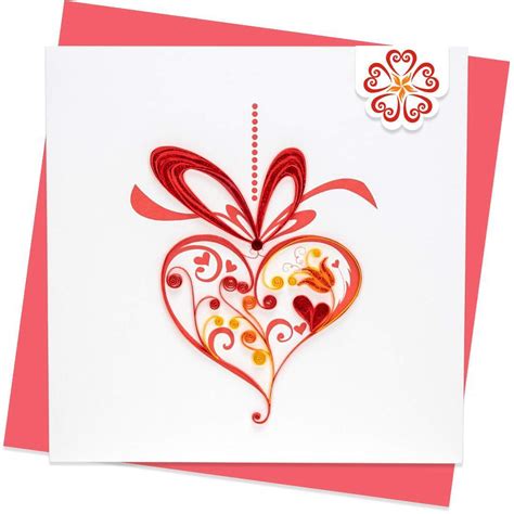 Quilling Designs For Valentine Cards