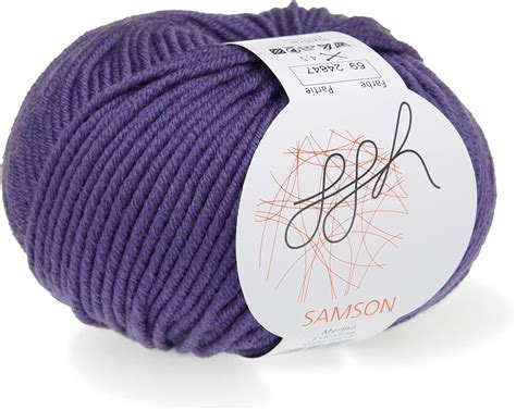 GGH Samson Laine mérinos Superwash sans mulesing pelote de 50g