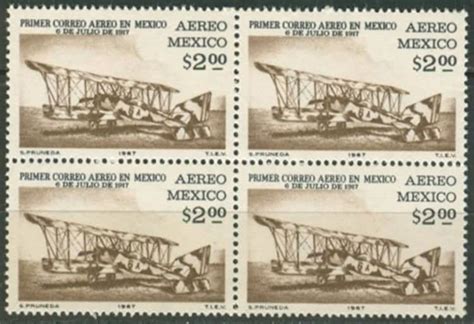 Se cumplieron 105 años del primer correo aéreo en México salió de