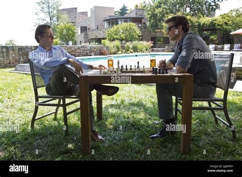 Gary Oldman Liam Hemsworth Paranoia Stock Photo Alamy