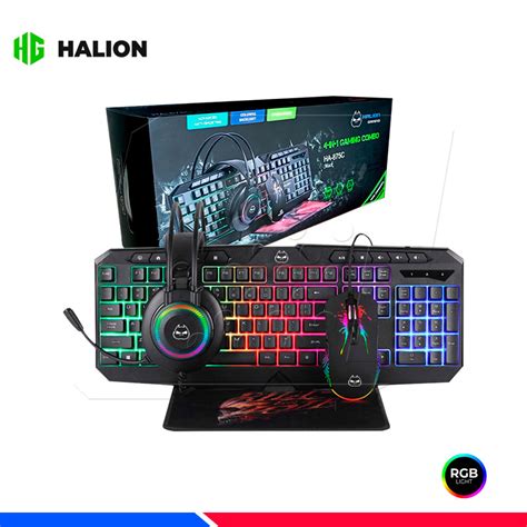 Combo Gamer En Mack Ha C Halion Rgb