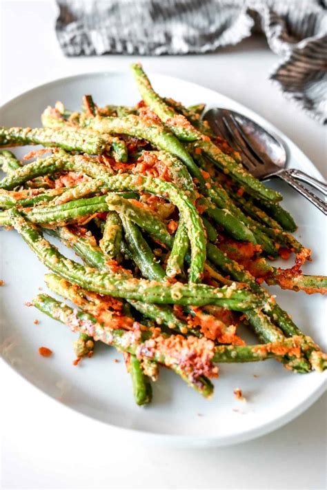 Garlic Parmesan Green Beans The Toasted Pine Nut