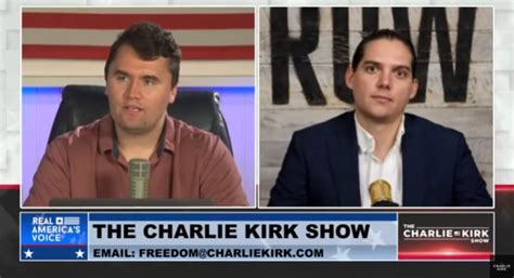 Charlie Kirk: "Politicians are singing off the song sheet that we ...