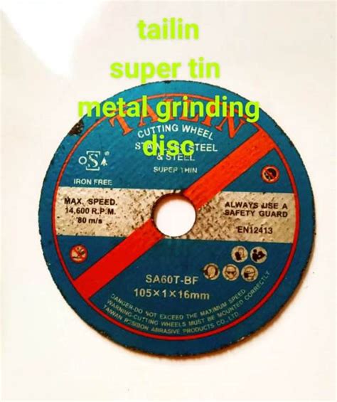 Original Tailin Superthin Cutting Disc For Stailes Steel Steel