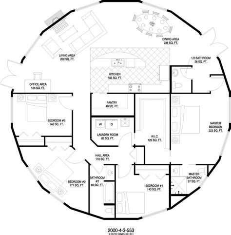 Custom Floor Plans Modern Prefab Homes Round Homes Floor Plans Round House Plans How To Plan