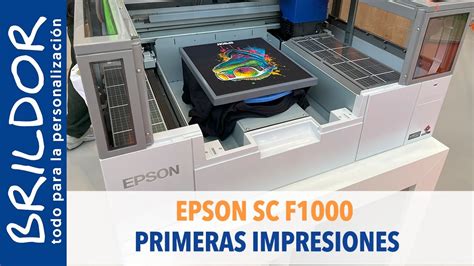 Epson F Impresora Dtf Dtg Primeras Impresiones Precio