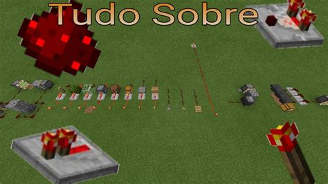 Tudo Sobre A Redstone Minecraft Tutorial Básico Youtube