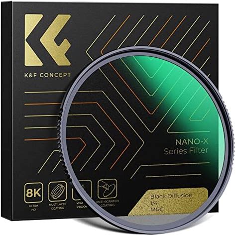 Amazon K F Concept 72mm Black Diffusion 1 4 Filter Mist Cinematic