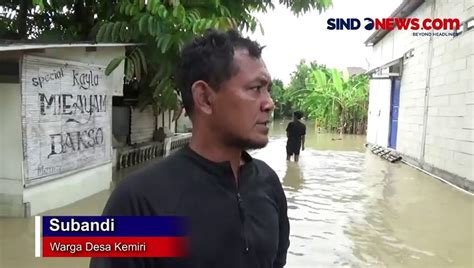 Tanggul Sungai Jebol Rumah Warga Terseret Banjir Bandang Di Grobogan