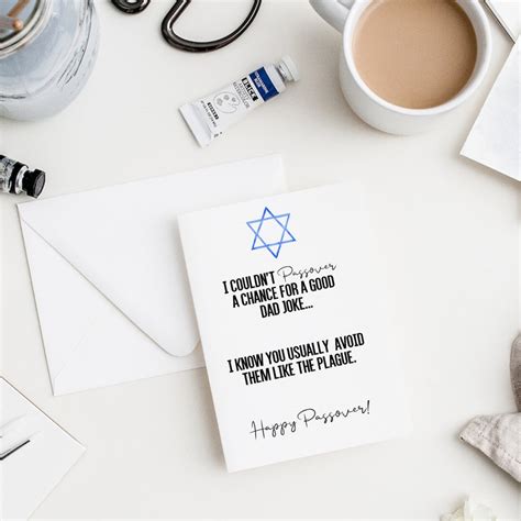 Funny Passover Card Dad Joke Dad Joke Card Jewish Card Etsy