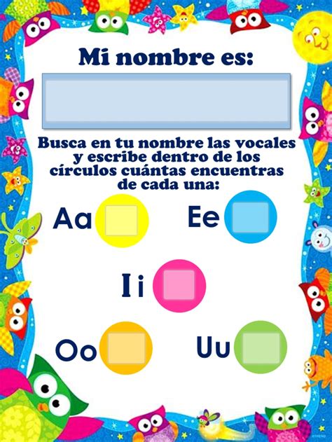 Explorador De Vocales Ficha Interactiva Topworksheets The Best Porn