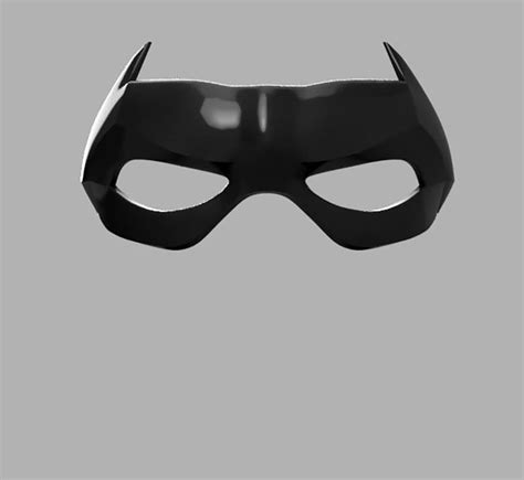 Red Hood Mask - 3D Print Model by 3DModelDesigner