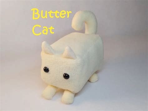 Butter Cat Plushie - Etsy