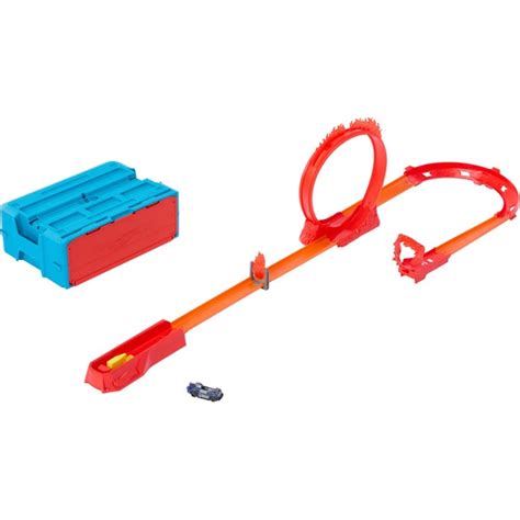 Hot Wheels Track Builder Stunt Pack Rennbahn Inkl 1 Spielzeugauto