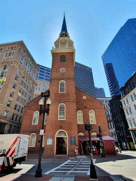 Old South Meeting House Historical Marker