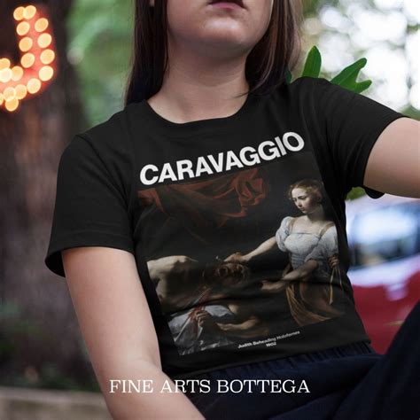 Caravaggio Judith Beheading Holofernes Unisex T Shirt Etsy