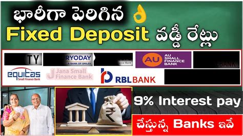 Latest Fixed Deposit Rates 9 Interest Pay చసతనన Top 10 Banks