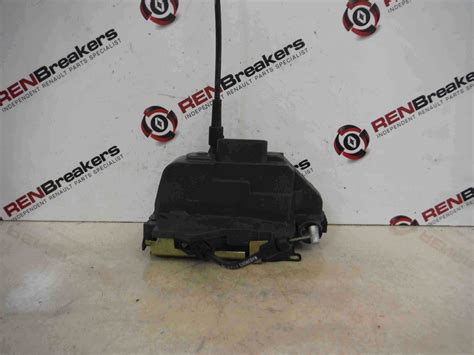 Renault Megane Scenic Passenger Nsf Front Door Lock Mechanism