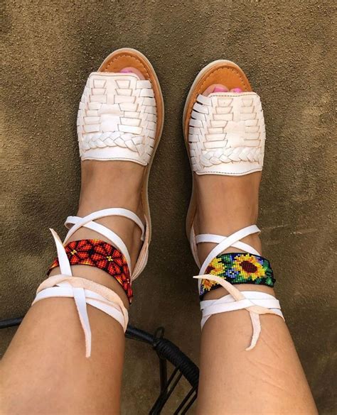 Huaraches Mexican Flats Pink Huaraches Tan Huaraches | Etsy