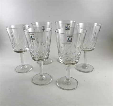 LOT DE 6 Verres A Pied A Vin Blanc Alsace Luminarc Neuf EUR 13