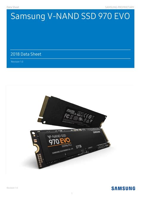 Samsung 970 Evo Consumer Ssd Specs And Features Samsung Semiconductor Global