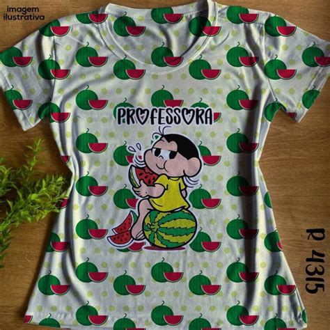 Tshirt Profiss O Professora Modelo Baby Look Elo