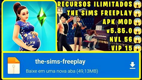 Saiu The Sims Freeplay Atualizado Mod Apk Dinheiro Infinito Vers O