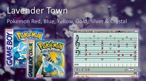 Lavender Town Pokemon Red Blue Yellow Gold Silver Crystal