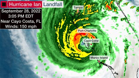Hurricane Ian ties 4th-strongest storm to make landfall in Florida ...