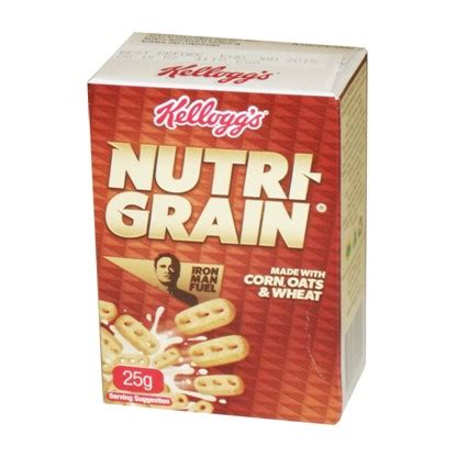 Cereal Portion Packs Kellogg S Nutri Grain 25g 30 Ctn