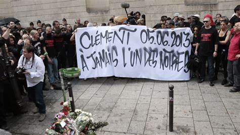 VIDEO Mort de Clément Méric rassemblement sur les lieux du drame