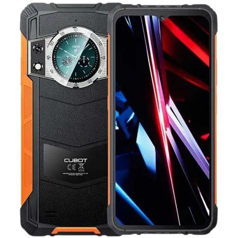 Cubot KingKong Ace 3 8GB 256GB Negro Naranja Teléfono Rugged