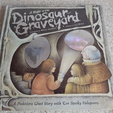 Dinosaur graveyard story book with holograms in Metropolitan Borough of