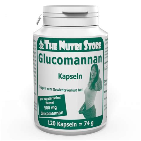 Glucomannan Mg Kapseln Stk Aus Der Konjak Wurzel The Nutri Store