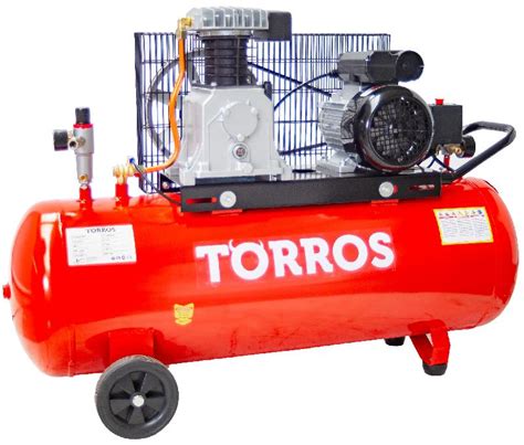 Compresseur 100 Litres 2 2 KW 3 Ch 10 Bars Torros TC1002010M