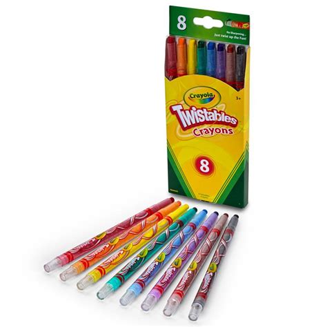 Knowledge Tree Crayola Binney Smith Crayola® Large Size Crayons 8 Crayons In A Tuck Box