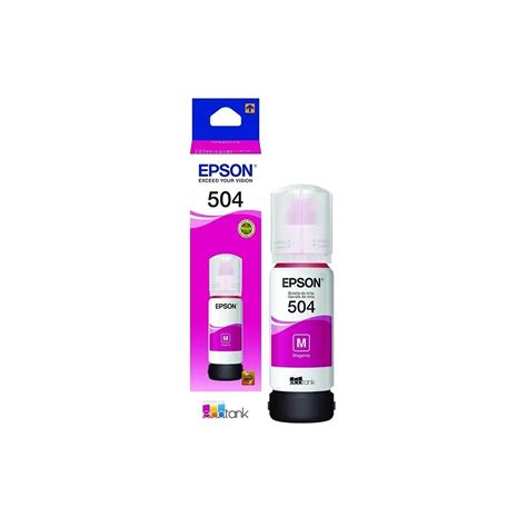 BOTELLA DE TINTA EPSON 504 NEGRO Intermaco Mayorista