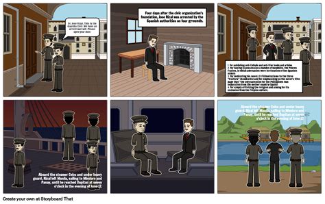 Jose Rizal Storyboard Por Jerry49698